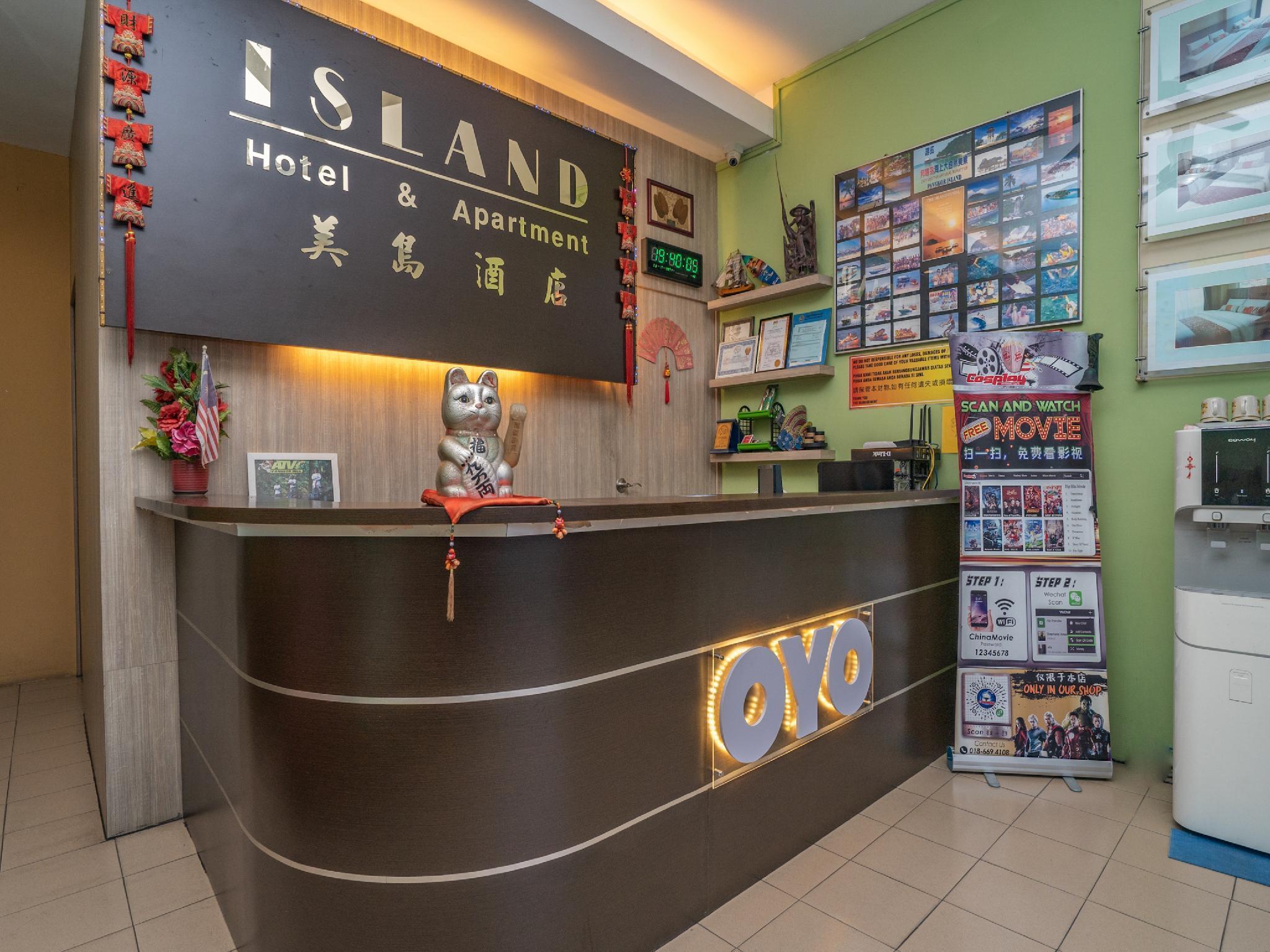 Oyo 44078 The Island Hotel Kampong Pasir Bogak Exterior foto